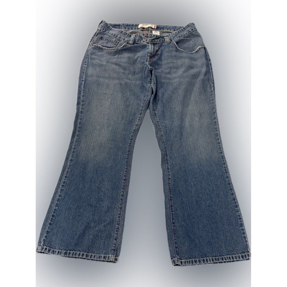 Levi’s 501 Slouch Jeans Womens 18M Wide Leg Denim Missing Buttons AS IS